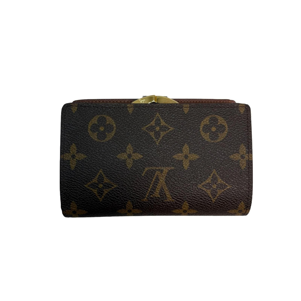 Louis Vuitton Portefeuille Viennois Monogram Bifold Wallet Canvas Brown — view 2