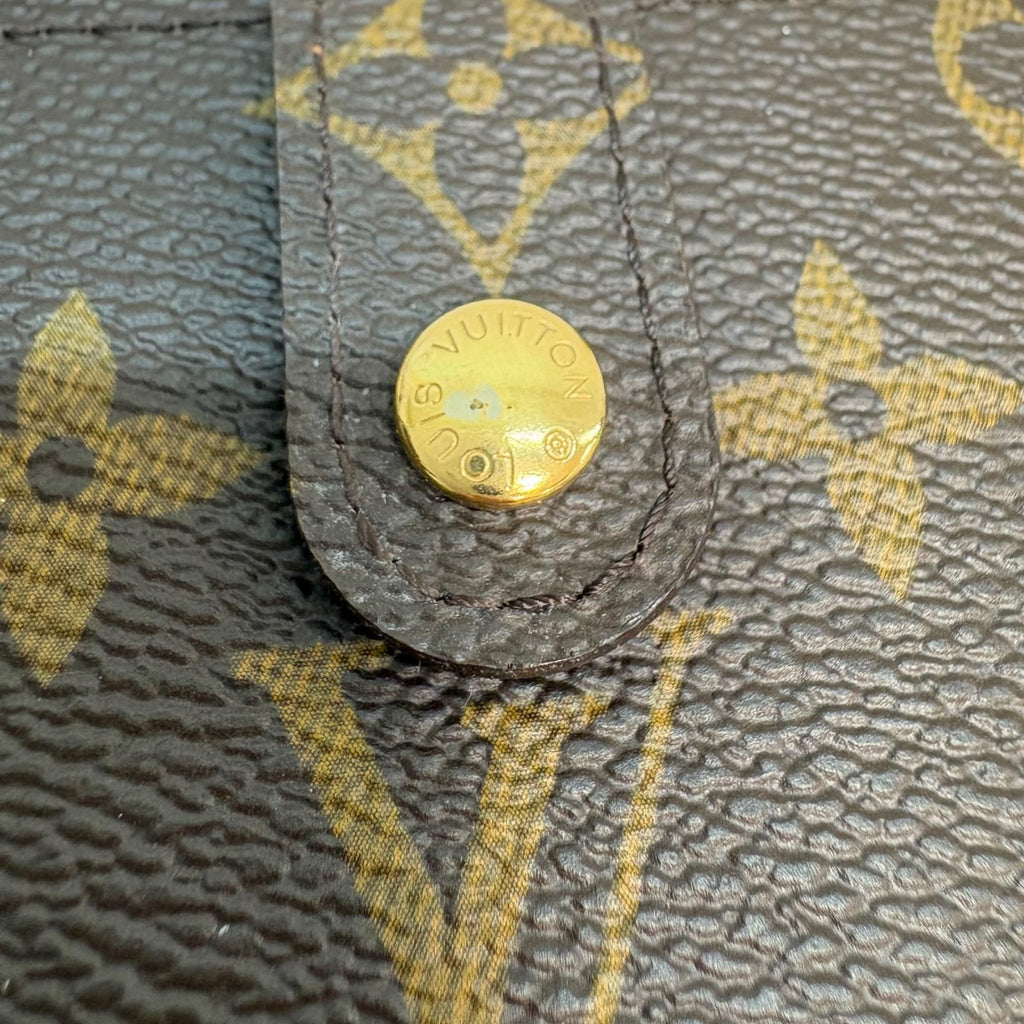 Louis Vuitton Portefeuille Viennois Monogram Bifold Wallet Canvas Brown — view 7