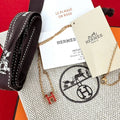 Hermes Mini Pop H Pendant New Capucines Gold