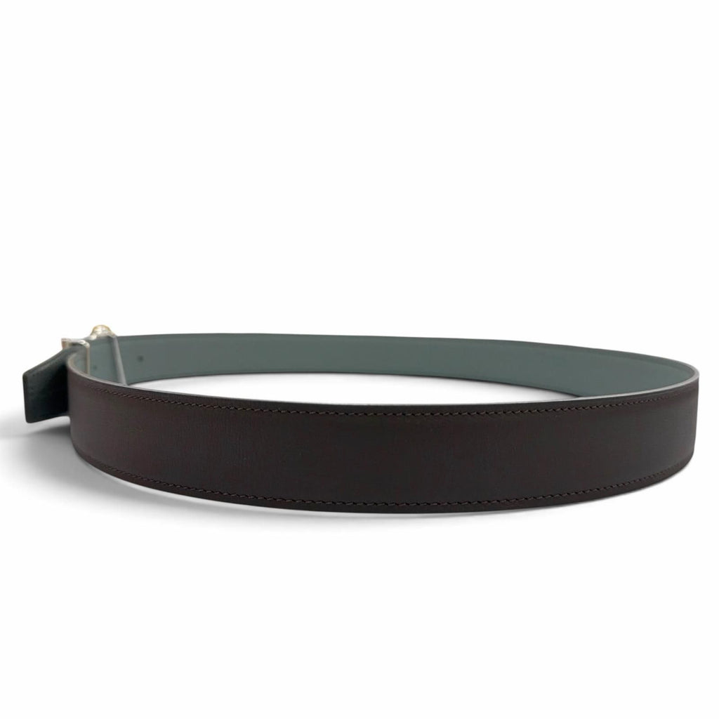 Hermes Belt Buckle Sailor & Leather Kit 32 Veau Odyssey Macassar le Vert Amand — view 4