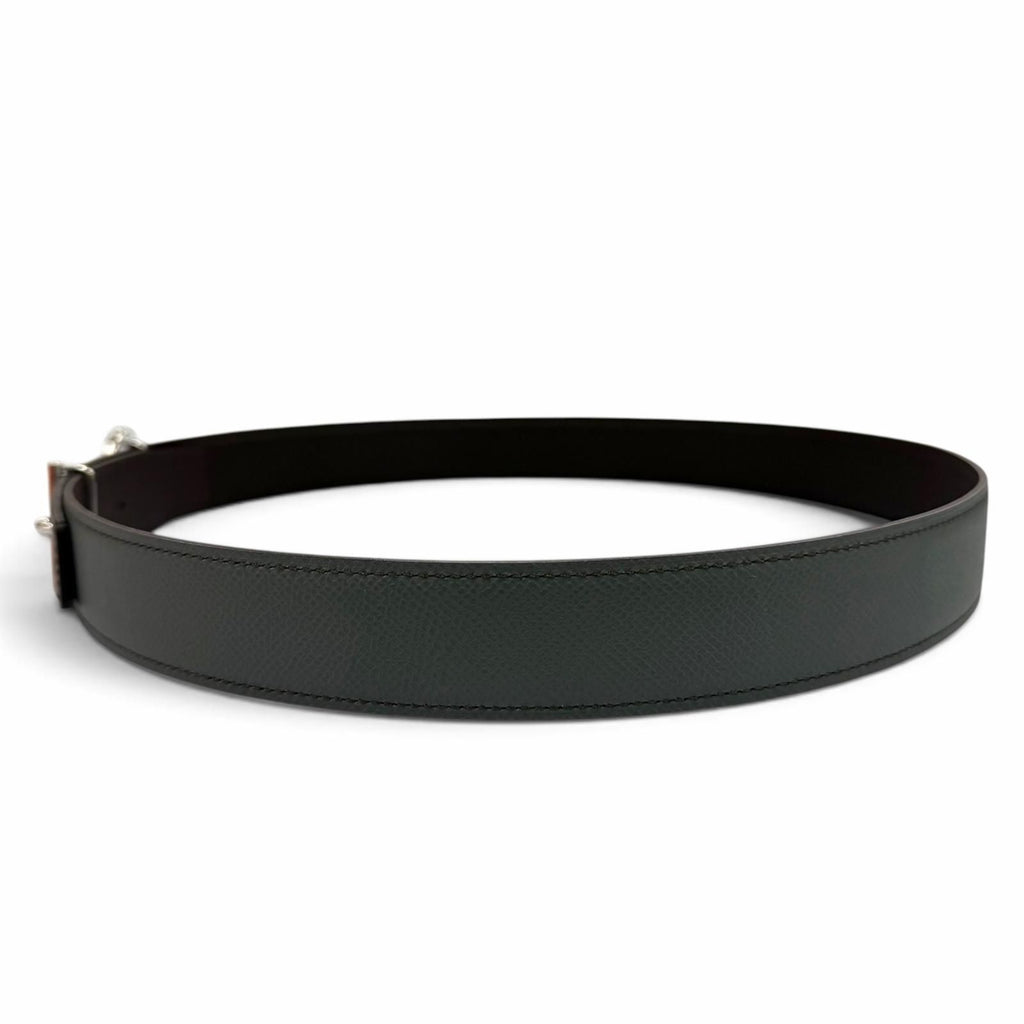 Hermes Belt Buckle Sailor & Leather Kit 32 Veau Odyssey Macassar le Vert Amand — view 5