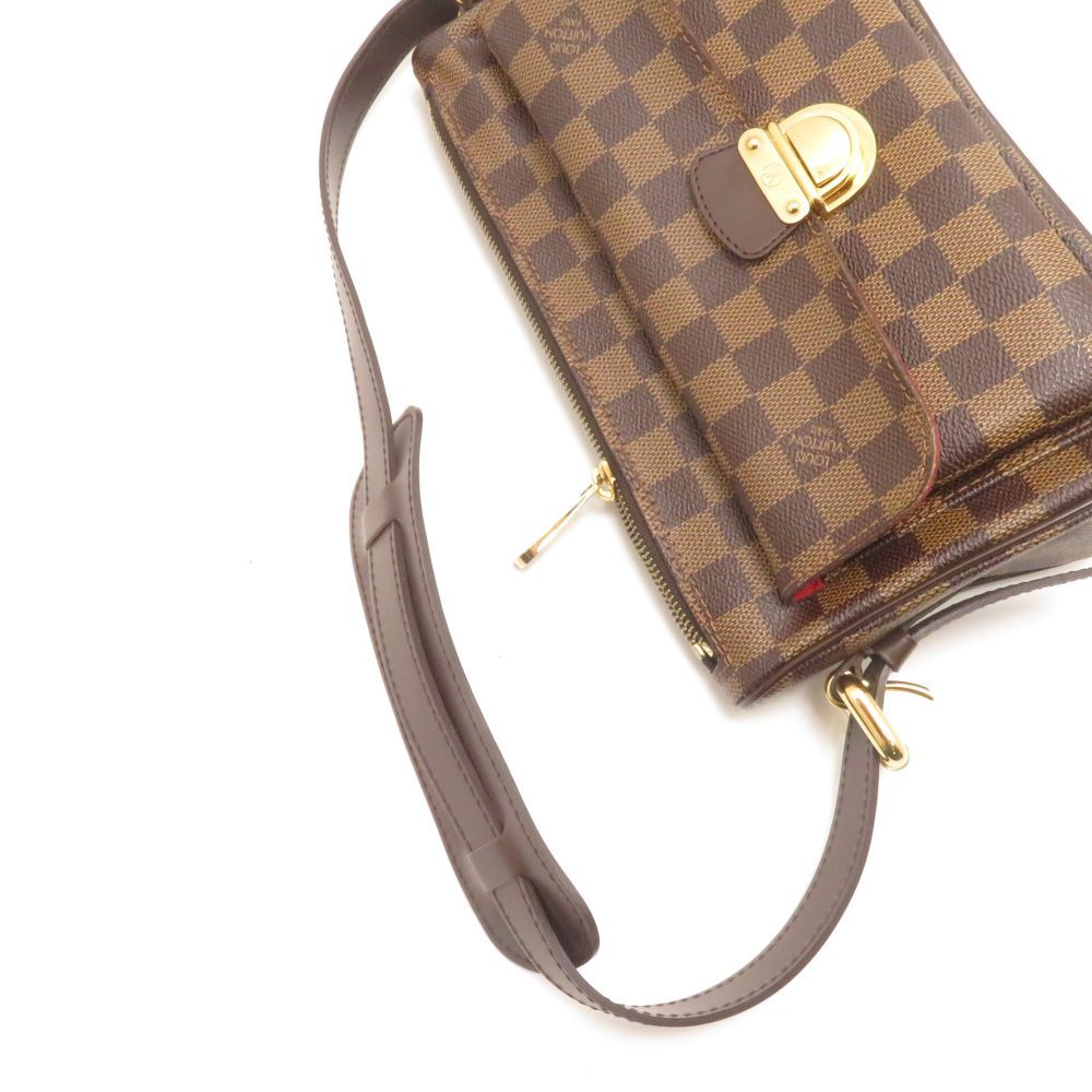Louis Vuitton Ravello GM Damier Shoulder Bag Canvas Brown — view 4