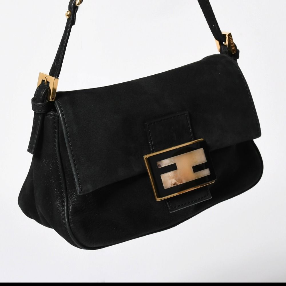 Fendi Shoulder Bag uette Black Gold — view 3