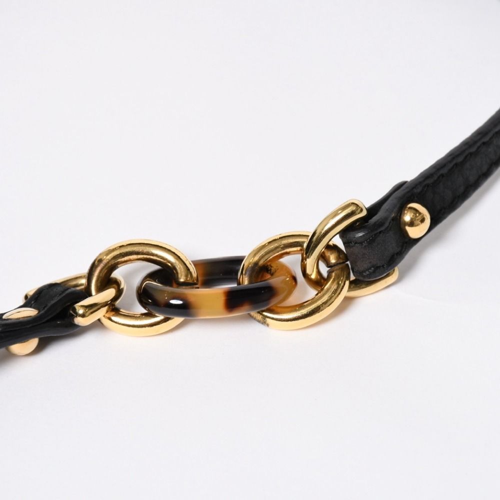 Fendi Shoulder Bag uette Black Gold — view 8