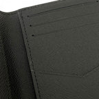 Louis Vuitton Card Case Monogram Eclipse Pocket Organizer Black Gray — view 3