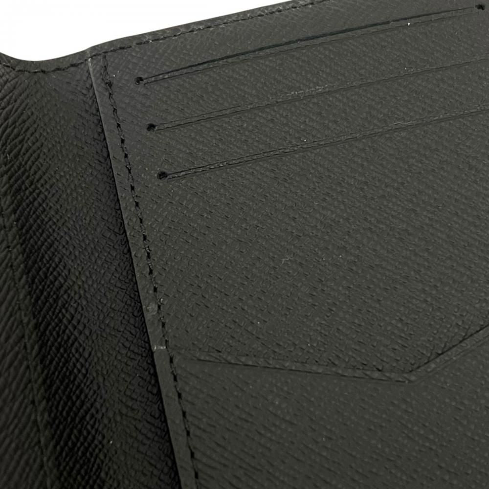Louis Vuitton Card Case Monogram Eclipse Pocket Organizer Black Gray — view 3
