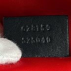 Gucci Handbag Multi Pocket Leather GG Wool Red Blue Silver — view 6