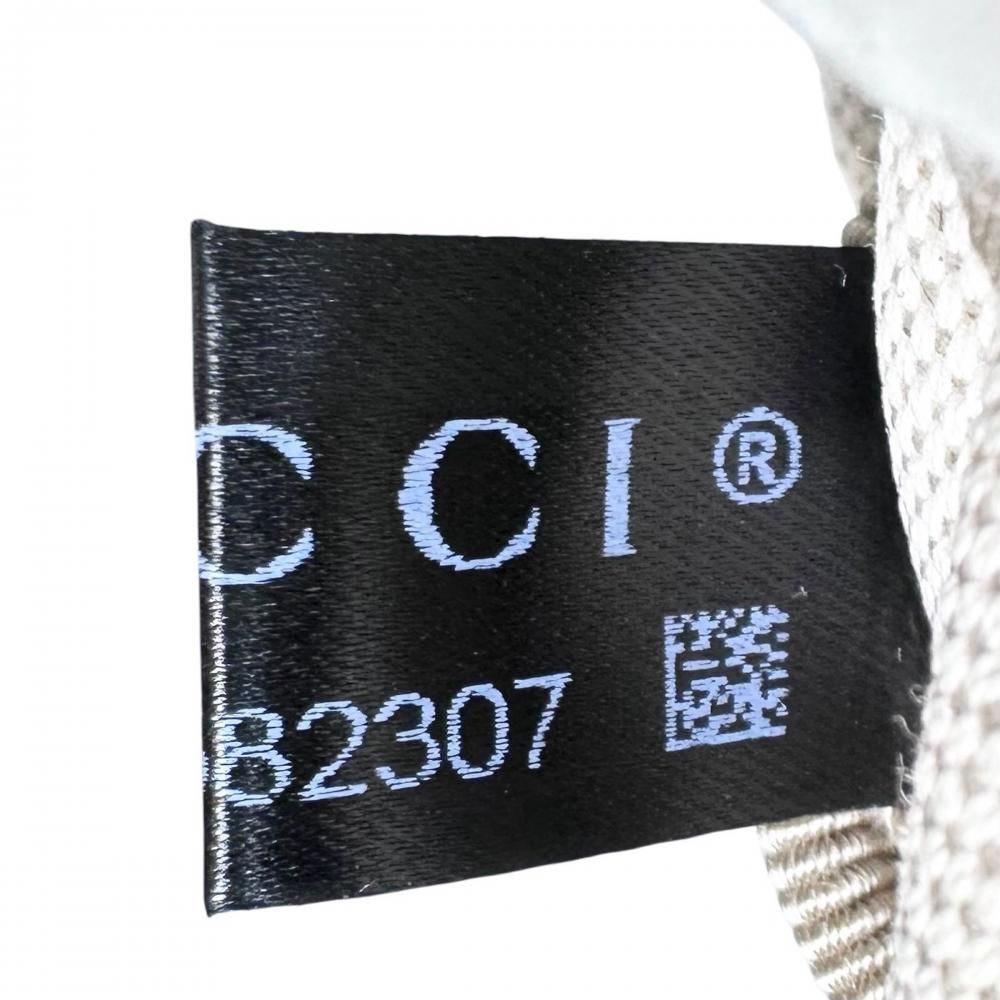 Gucci Belt Bag Sherry Line Logo Print Waist Pouch Crossbody Leather Black — view 8