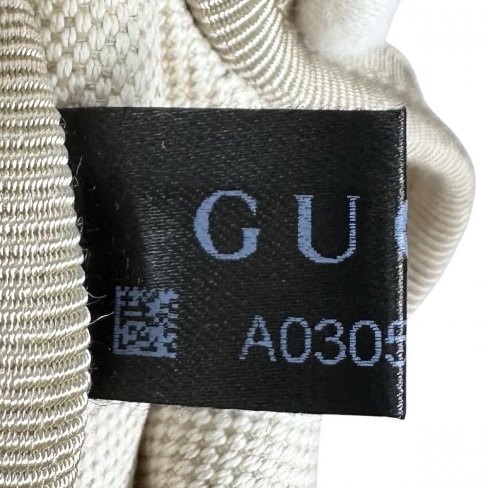 Gucci Belt Bag Sherry Line Logo Print Waist Pouch Crossbody Leather Black — view 7