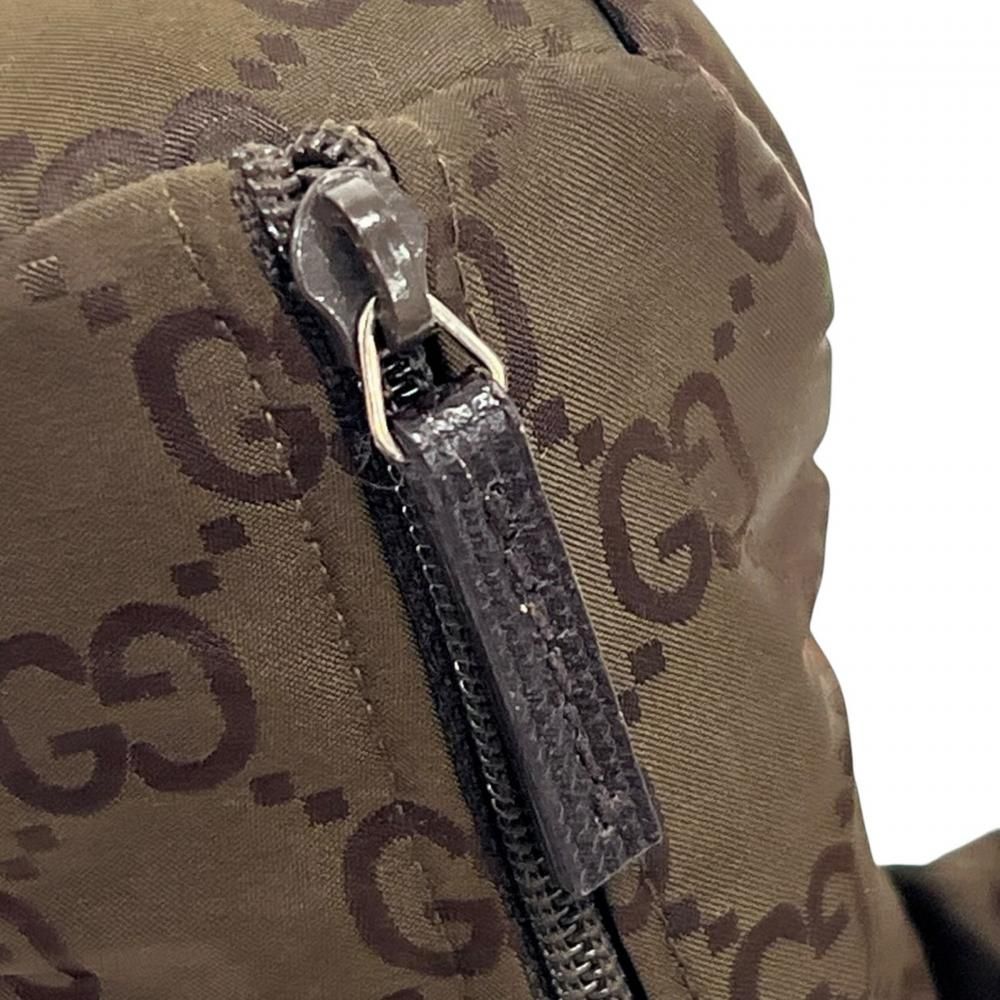 Gucci Tote Bag Bear Eco Nylon Brown — view 3