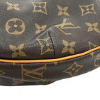 Louis Vuitton Shoulder Bag Croissant MM Monogram Canvas Brown Gold — view 8