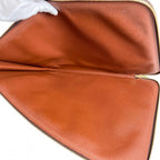 Louis Vuitton Clutch Monogram Poche Document Second Canvas Brown Gold — view 5