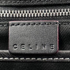 Celine Shoulder Bag Macadam Crossbody Canvas Gray Silver — view 5