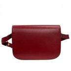 Gucci Shoulder Bag Horsebit 1955 Leather Red Gold — view 2