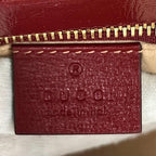 Gucci Shoulder Bag Horsebit 1955 Leather Red Gold — view 6