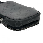 Louis Vuitton Shoulder Bag Monogram Eclipse Double Phone Pouch Card Case — view 3