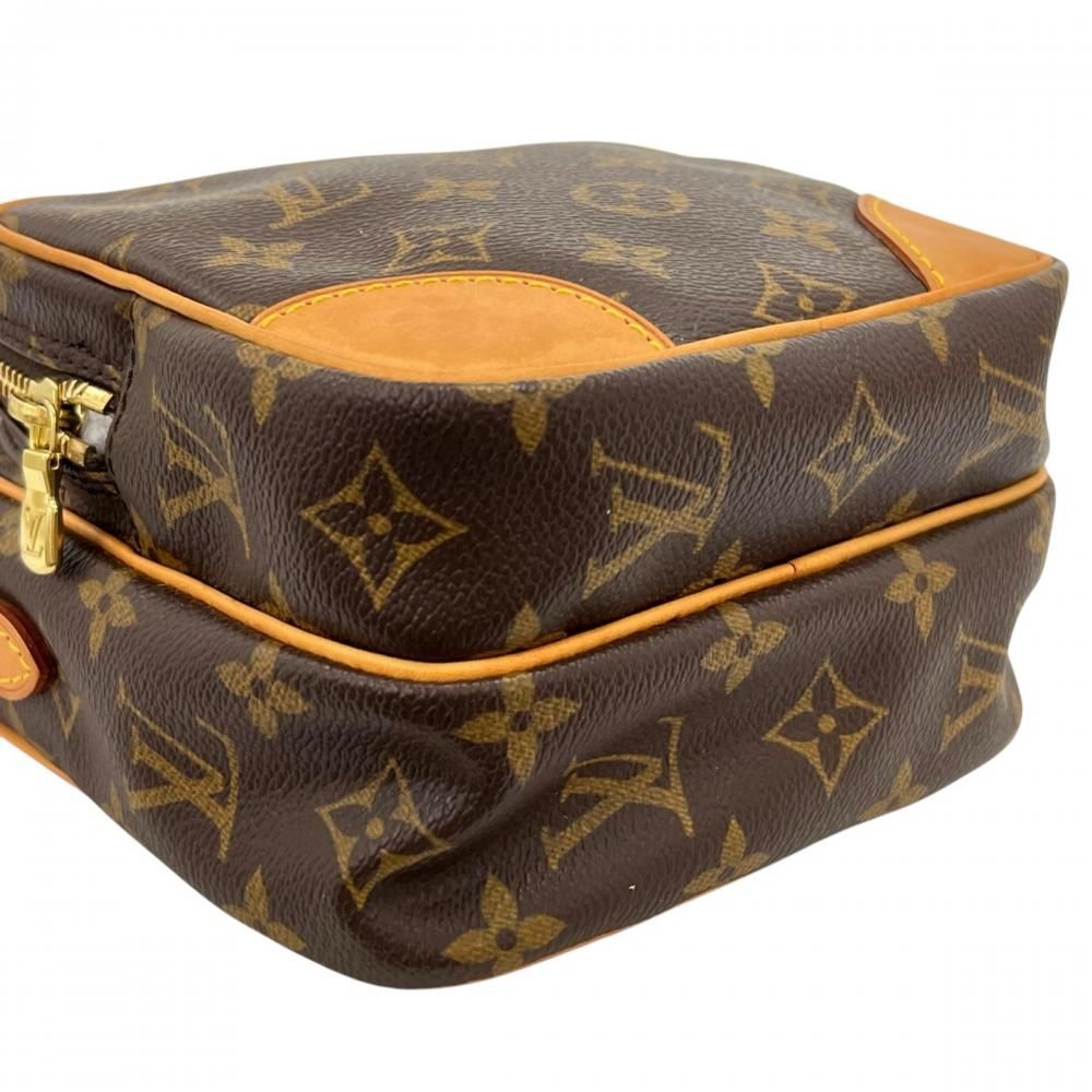 Louis Vuitton Shoulder Bag Monogram Amazon Type Crossbody Canvas Vachetta — view 3
