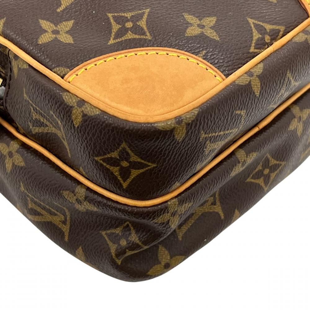 Louis Vuitton Shoulder Bag Monogram Amazon Type Crossbody Canvas Vachetta — view 8