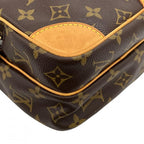 Louis Vuitton Shoulder Bag Monogram Amazon Type Crossbody Canvas Vachetta — view 8