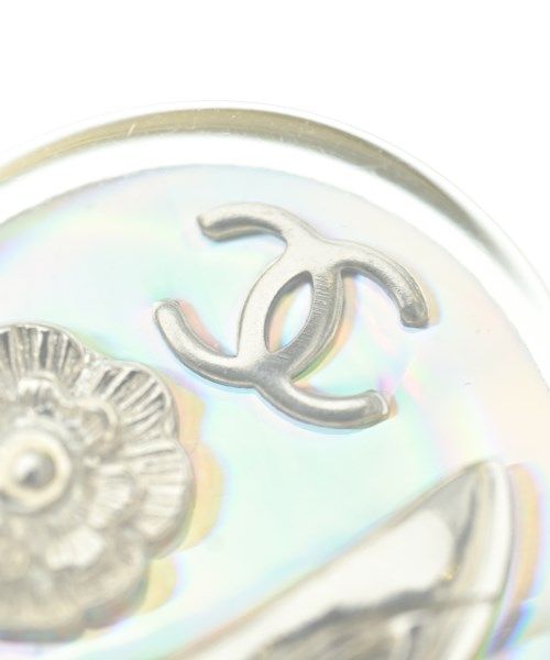 Chanel Earrings Silver — view 4