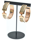 Hermes Earrings Gold