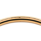 Hermes Bangle Enamel Extra Fan Cloisonne Multicolor Rose Gold PG Bracelet — view 4