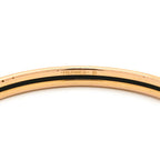 Hermes Bangle Enamel Extra Fan Cloisonne Multicolor Rose Gold PG Bracelet — view 6