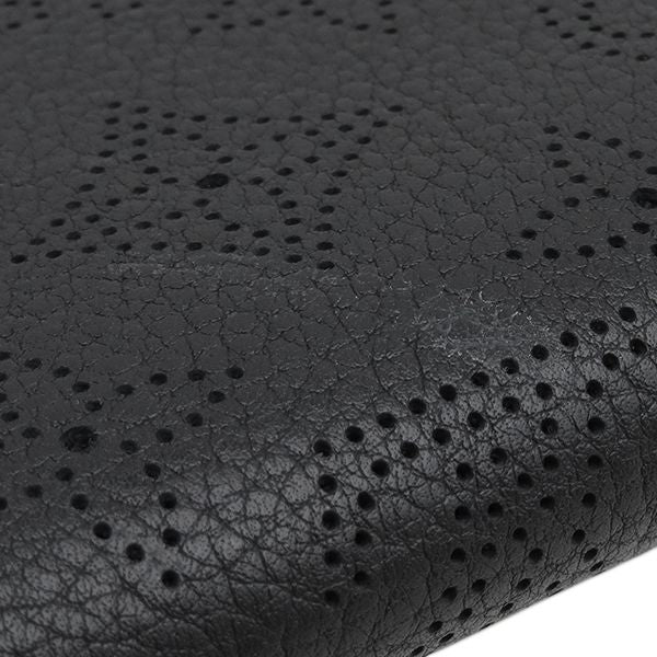 Louis Vuitton Trifold Wallet Portefeuille Amelia Monogram Mahina Black Gold — view 5
