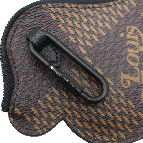 Louis Vuitton LV Squared Coin Card Holder Leather Damier Giant Canvas — view 8