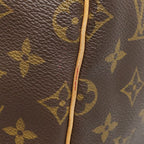 Louis Vuitton Boston Bag Keepall 55 Monogram Canvas Gold Purse — view 5