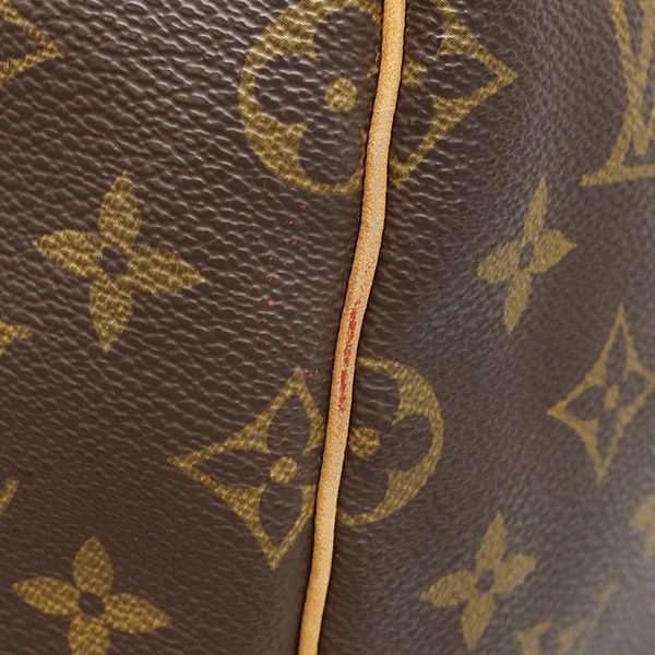 Louis Vuitton Boston Bag Keepall 55 Monogram Canvas Gold Purse — view 5