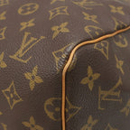 Louis Vuitton Boston Bag Keepall 55 Monogram Canvas Gold Purse — view 4