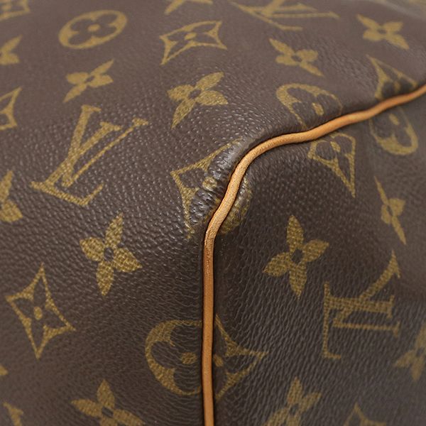 Louis Vuitton Boston Bag Keepall 55 Monogram Canvas Gold Purse — view 4