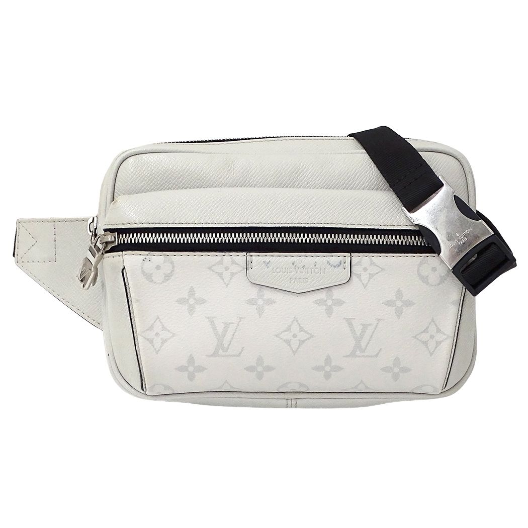 Louis Vuitton Taigarama Belt Bag Outdoor Antarctica White