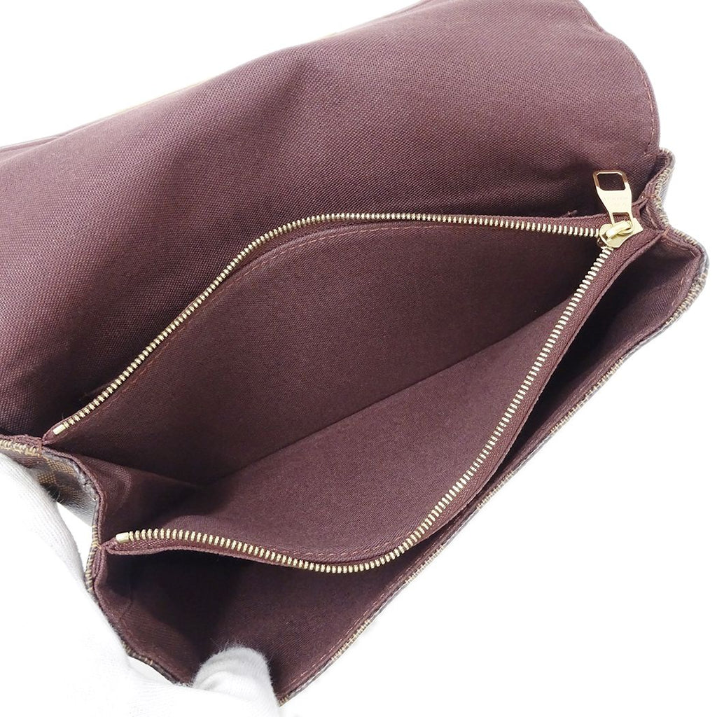 Louis Vuitton Shoulder Bag Hoxton PM Brown Small — view 8