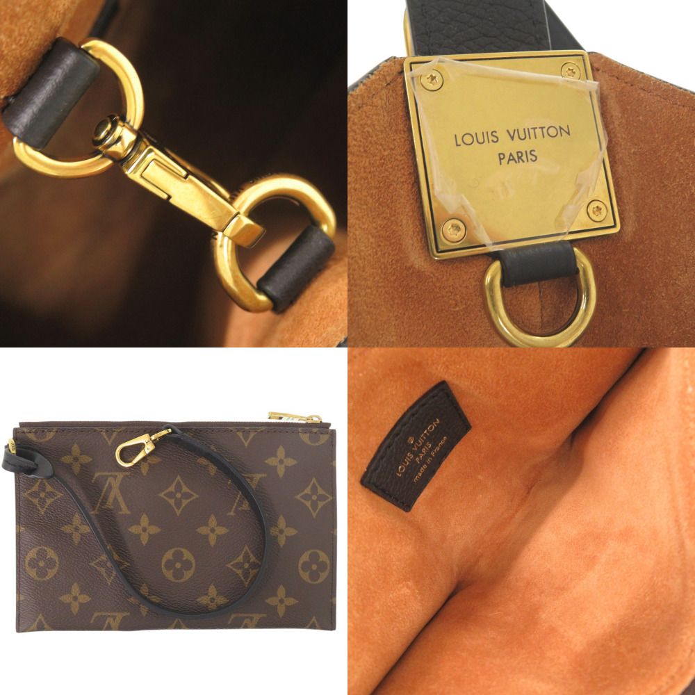 Louis Vuitton Lowkey Hobo MM IC Calfskin Black Shoulder Bag — view 8