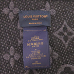 Louis Vuitton Monogram Classic Wool Anthracite Scarf — view 5