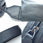 Bottega Veneta Clutch Handbag Leather Black — view 8