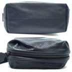 Bottega Veneta Clutch Handbag Leather Black — view 4