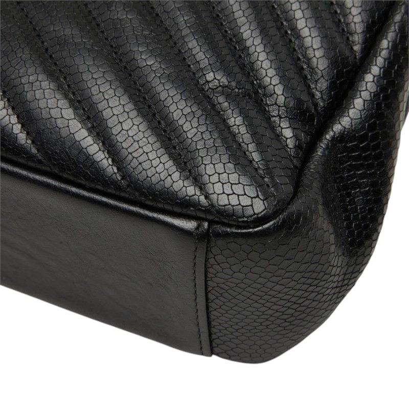Saint Laurent Matelasse Chevron Quilted Carre Medium Collage Cassandra — view 6