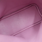 Hermes Bolide 1923 Mini Mauve Sylvestre Gable 2-Way Shoulder Bag Pink Silver — view 2