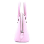 Hermes Bolide 1923 Mini Mauve Sylvestre Gable 2-Way Shoulder Bag Pink Silver — view 5