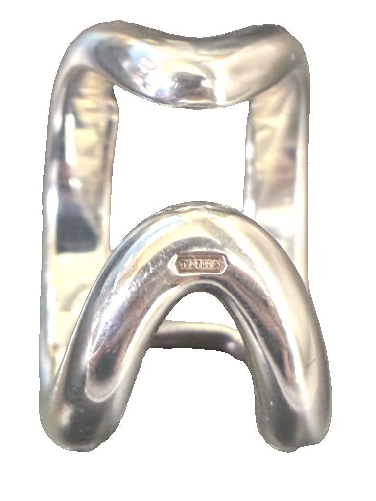 Hermes Osmose GM 54 Grand Model Ring Silver — view 7