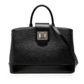 Louis Vuitton Epi Mirabeau GM 2-Way Shoulder Bag Noir Black Leather