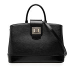 Louis Vuitton Epi Mirabeau GM 2-Way Shoulder Bag Noir Black Leather