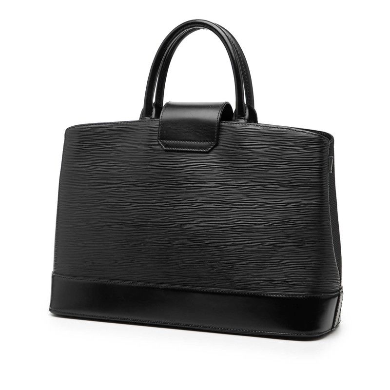 Louis Vuitton Epi Mirabeau GM 2-Way Shoulder Bag Noir Black Leather — view 2