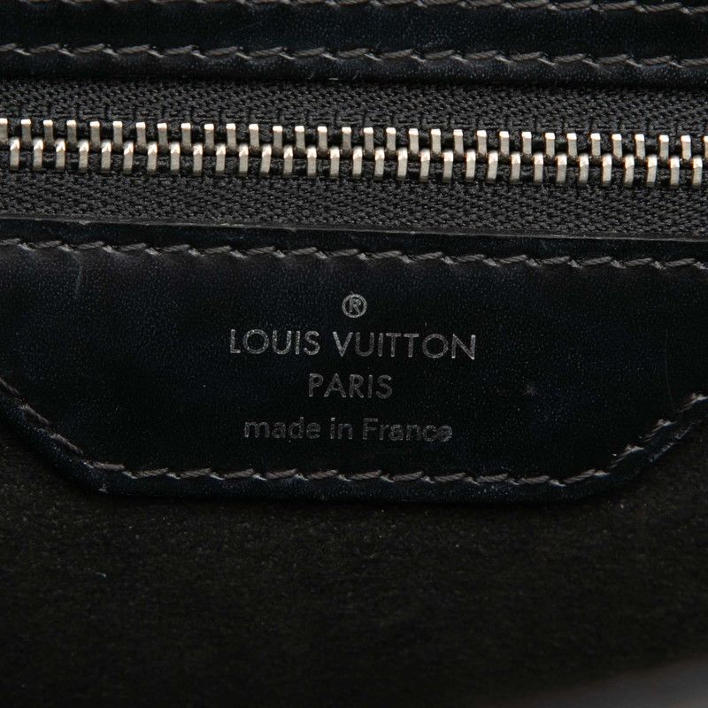 Louis Vuitton Epi Mirabeau GM 2-Way Shoulder Bag Noir Black Leather — view 6
