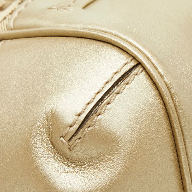Gucci GG Canvas Mayfair Handbag Beige Gold — view 5