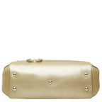 Gucci GG Canvas Mayfair Handbag Beige Gold — view 3
