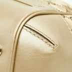 Gucci GG Canvas Mayfair Handbag Beige Gold — view 4